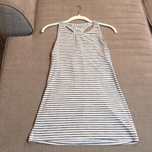Athleta Striped Athleisure Sporty Gym Yoga Top Blouse Size XXS